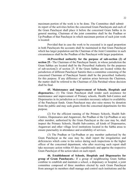 (General) Rules, 1997-English - Panchyati Raj Department