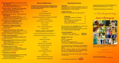 Flyer - Landesvereinigung für Gesundheitsförderung Mecklenburg