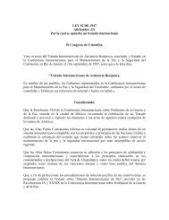 LEY 52 DE 1947 (diciembre 23) Por la cual se aprueba un tratado ...