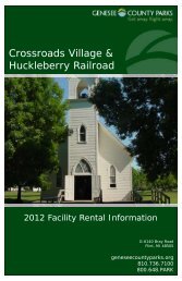 Crossroads Village & Huckleberry Railroad - Genesee County Parks ...