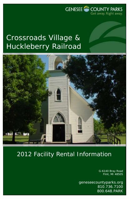 Crossroads Village & Huckleberry Railroad - Genesee County Parks ...