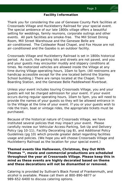 Crossroads Village & Huckleberry Railroad - Genesee County Parks ...