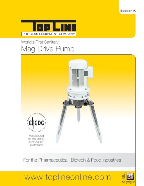 Sanitary Magnetic Drive Pump