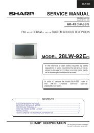 28LW92E SERVICE MANUAL 00 VERSION - Page de test