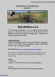 373rd Online Tactical Campaigns