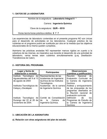 Laboratorio Integral II - Instituto TecnolÃ³gico de Aguascalientes