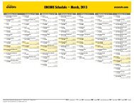 ENCORE Schedule - March, 2013 - Starz