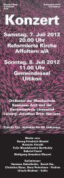 Orchesterkonzert juli 12 - Musikschule Knonaueramt