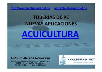 TUBERIAS DE PE NUEVAS APLICACIONES - Plomyplas