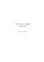 Complete PDF Compiler Manual - Numerical Algorithms Group