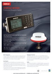 SIMRAD MX500 - Busse Yachtshop - wheelmark