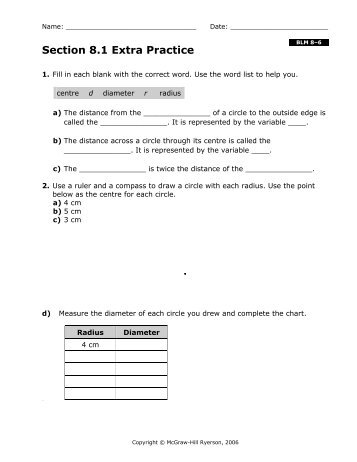 Chapter 8 Extra Practice