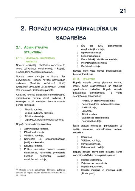 RopaÅ¾u novada AttÄ«stÄ«bas programma 2013. - 2019. gadam - RopaÅ¾i.lv