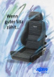 Sitze - König Komfort- und Rennsitze GmbH
