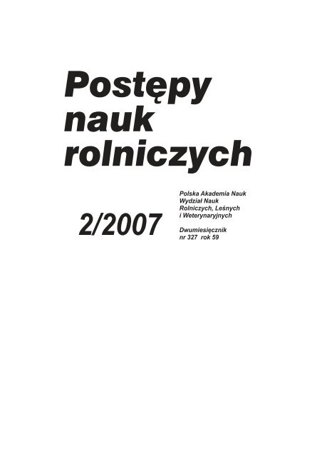 Polerowirusy i ich szkodliwoœć - Instytucja Naukowa - Polska ...