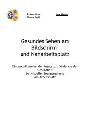 Gesundes Sehen am Bildschirm - Inge Heger, Sehtraining in ...