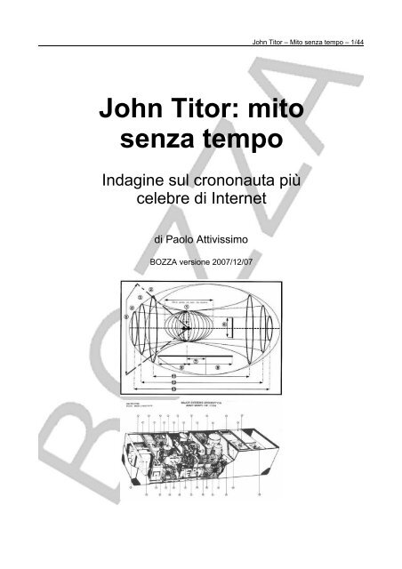 John Titor: mito senza tempo - Paolo Attivissimo