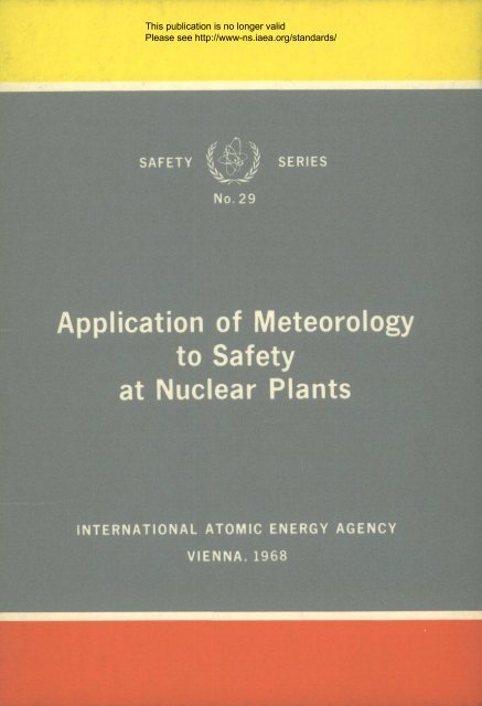 Application of Meteorology to Safety at Nuclear Plants - gnssn