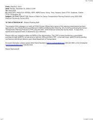 SP+R Waiver Letter - Census Data for Transportation Planning: TRB ...