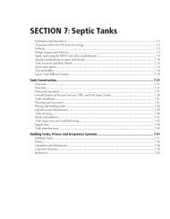 SECTION 7: Septic Tanks - Onsite Sewage Treatment Program ...