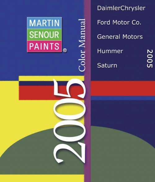 Martin Senour Color Chart