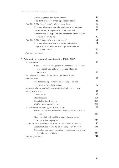 Reading Socio-Spatial Interplay - Arkitektur- og designhÃ¸gskolen i ...