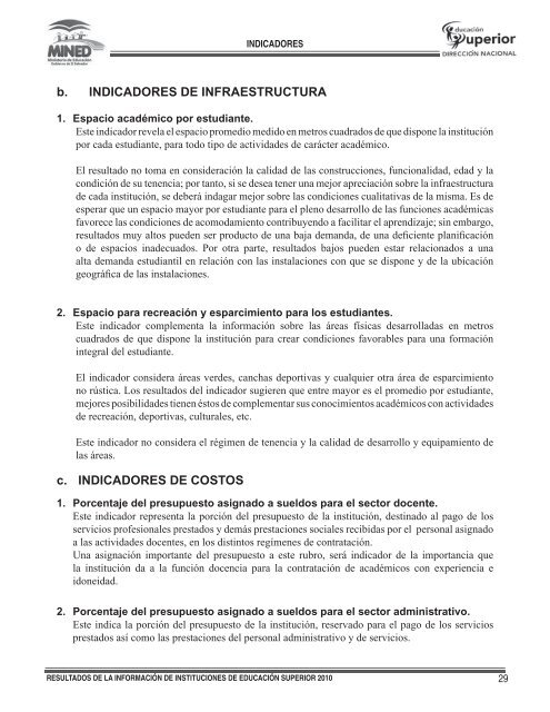 i. subsistema de informaciÃ³n estadÃ­stica - Universidad Don Bosco