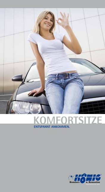 KOMFORTSITZE - König Komfort- und Rennsitze GmbH