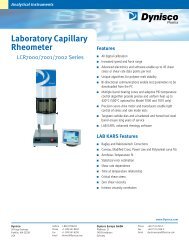 Laboratory Capillary Rheometer