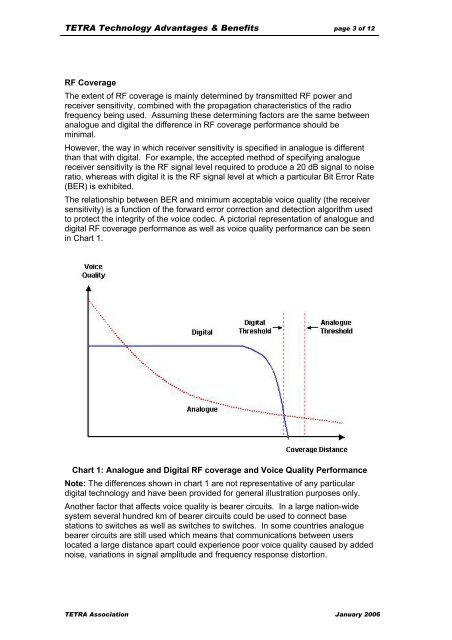 TETRA Technology Advantages & Benefits