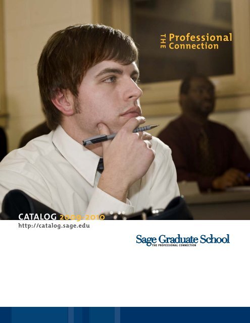 2009-2010 - Catalog Sage - The Sage Colleges