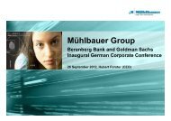 MÃ¼hlbauer Group