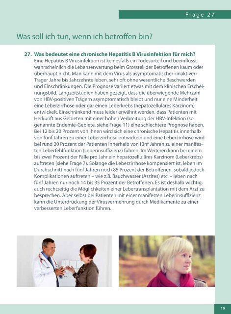 Hepatitis B - 50 Fragen und Antworten - Swiss Experts in Viral ...