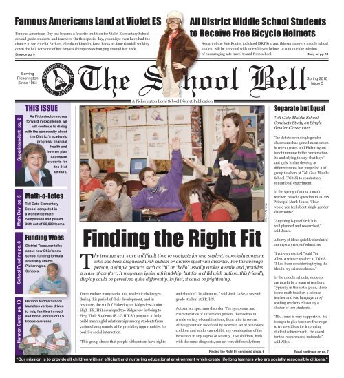 Finding the Right Fit - Pickerington Local School District