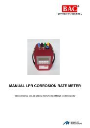 Manual LPR Corrosion Rate Meter Brochure.pub - BAC Corrosion ...