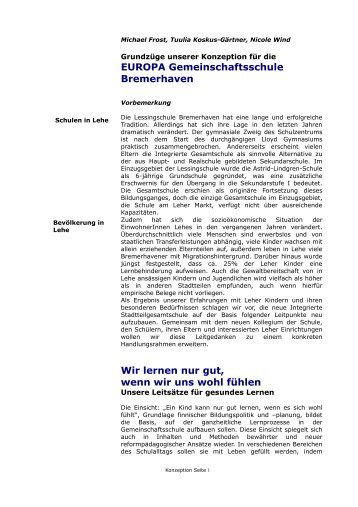 EUROPA Gemeinschaftsschule Bremerhaven