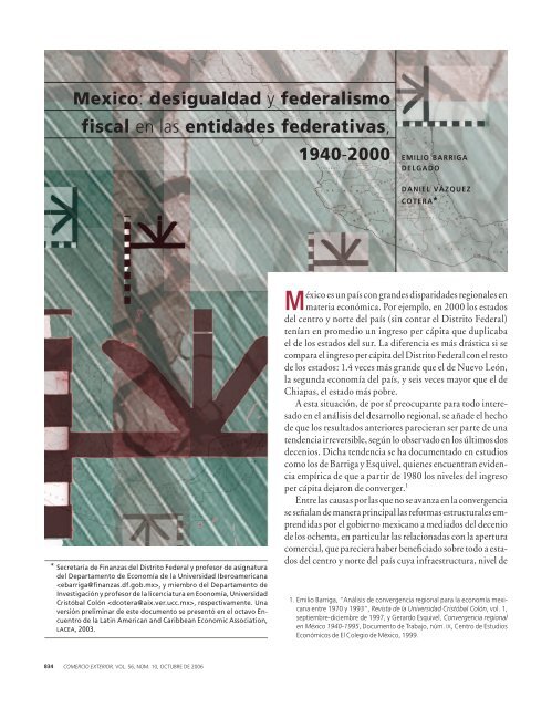 Mexico - revista de comercio exterior