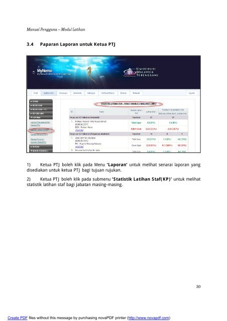 PENGENALAN MODUL E-LATIHAN Modul Latihan ini ... - MyNemo