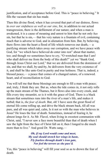 Spurgeon's Sermon 2626 Peace In Believing Romans ... - Apibs.info