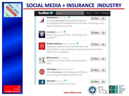 Social Media - Louisiana Department of Insurance