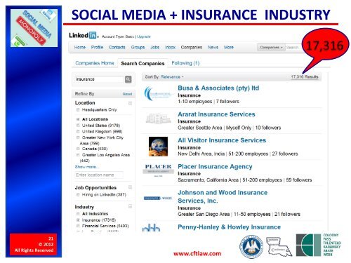 Social Media - Louisiana Department of Insurance