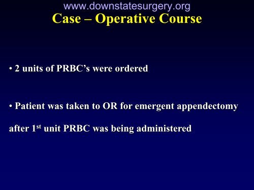 Perioperative Management of Patients with Sickle Cell Disease