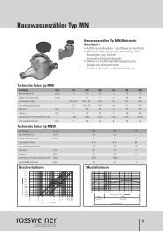 Technischen Information - Rossweiner