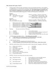 WBC Worksheet KEY (pages 174&175;) 1. Absolute ... - UNMC