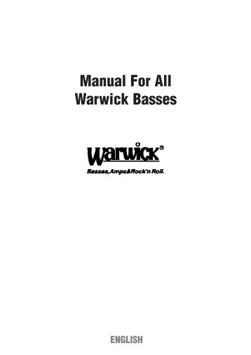 Manual EN - Warwick