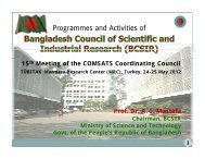 Bangladesh - Comsats