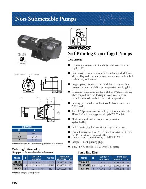 Schaefer Catalog - Franklin Electric