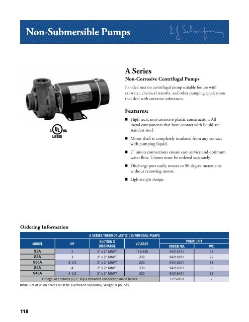 Schaefer Catalog - Franklin Electric