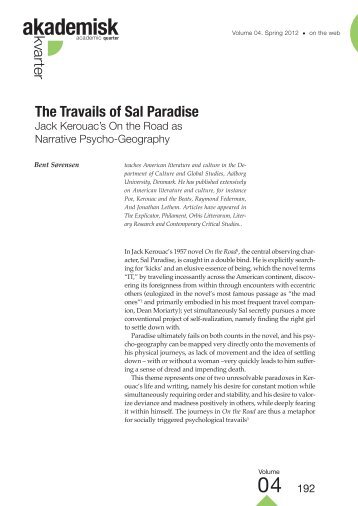 The Travails of Sal Paradise? - Akademisk kvarter