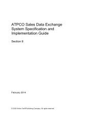 Section 9: Value-Added Processing - atpco